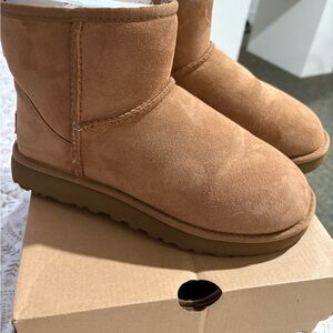 UGG Chestnut Suede Boots